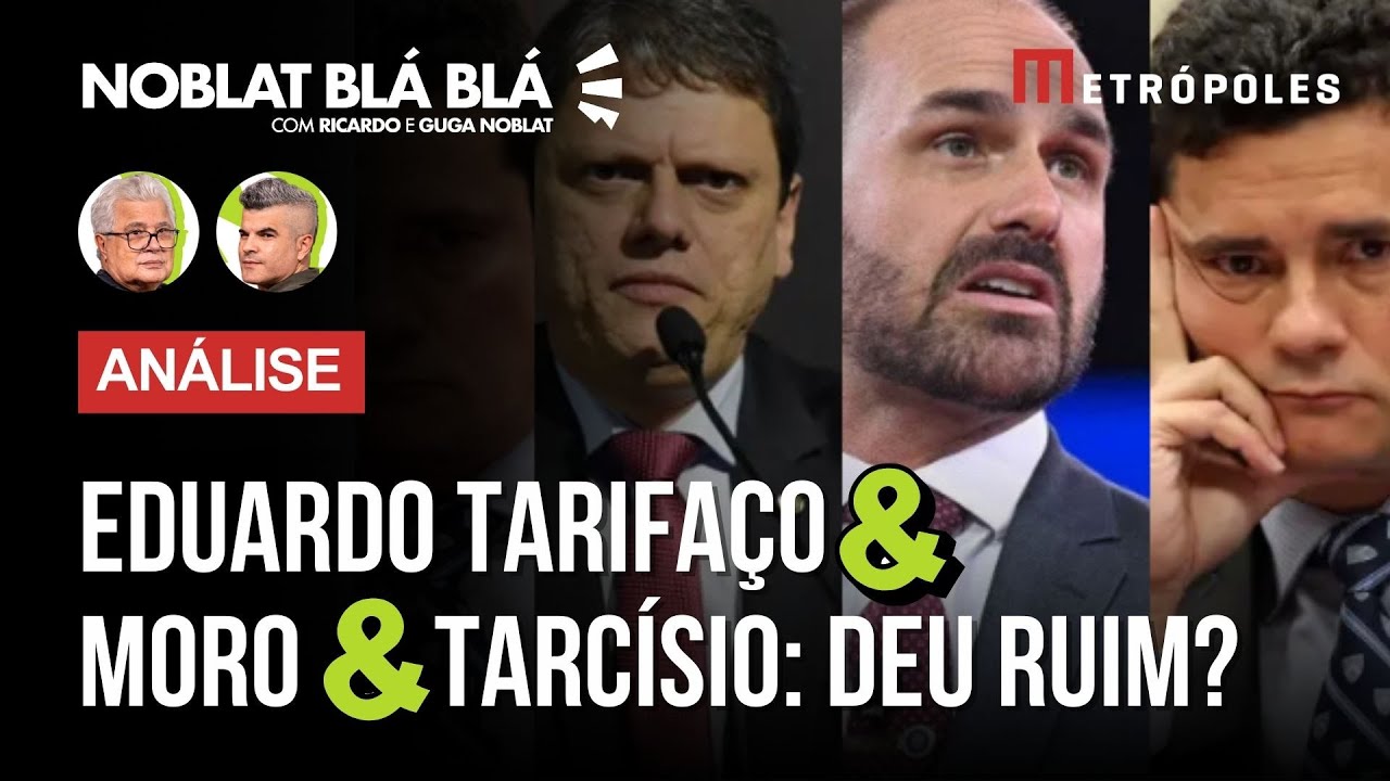EDUARDO Bolsonaro cabo eleitoral de Lula MORO pisa na casca de banana e TARCÍSIO recua de PEC