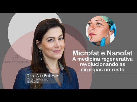 Clube da Plástica: Microfat e Nanofat - Medicina Regenerativa revolucionando as cirurgias de rosto