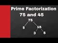 Prime Factorization Concepts