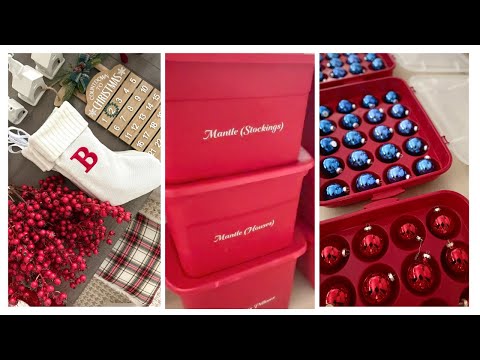 Post-Holiday Declutter | How To Organize Your Holiday Decor