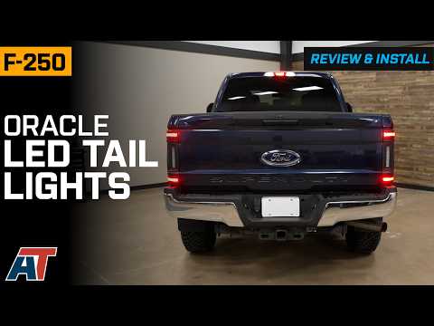 2017-2022 F-250 Oracle Flush Style LED Tail Lights Review & Install
