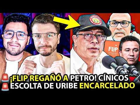 ENVIVO: Flip regañó a Petro y ocultó amenaza de Cabal a RTVC. Escolta de Uribe seguirá en cárcel