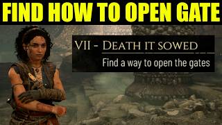 resonance a plague tale legacy - how to find a way to open the gates (puzzle guide) | DEATH IT SOWED