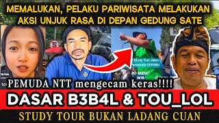 VIRAL, PEMUDA NTT MENGECAM PELAKU PARIWISATA YG MELAKUKAN AKSI UNJUK RASA DI DEPAN GEDUNG SATE