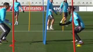 real Madrid training session before their match against elche - part 2