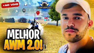 🚀SASUKE CHEGOU 💚MELHOR AWM 💚 FREE FIRE EMULADOR 💚🚀