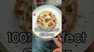 Easy...Instant Ghevar Recipe Crispy & Crunchy...Anyone Can Make #Ghevar #Shorts