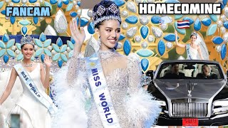 HOMECOMING of Miss World 2025 -Opal Suchata Chuangsri from THAILAND- My Camera