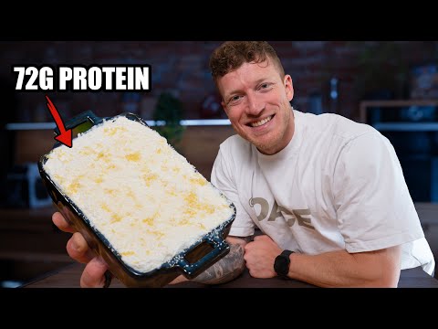 ZITRONEN TIRAMISU mit 72g PROTEIN! (Sogar meine Kinder lieben es)