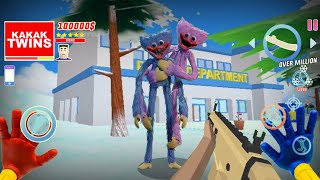 HUGGY WUGGY DAN KISSY MISSY DI DUNIA DUDE | Dude Theft Wars Edited Drama