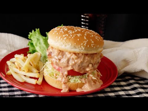 The Ridiculously Crispy Shrimp Burger