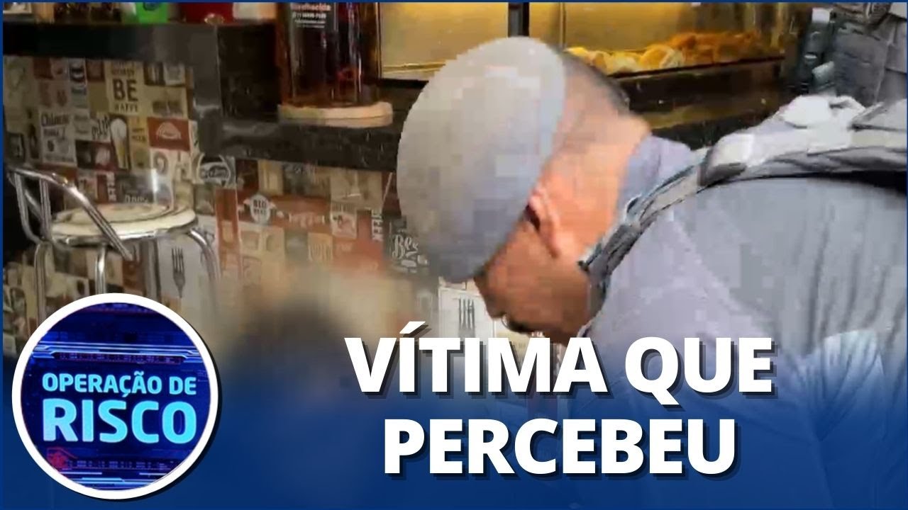 Após roubo, ladrão para em lanchonete e acaba detido: “Estava com sede”