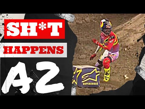 Anaheim 2 Supercross 2024 | Passing | Mistakes |Crashes | Sexton | Jett | |Anderson Whoops Issue