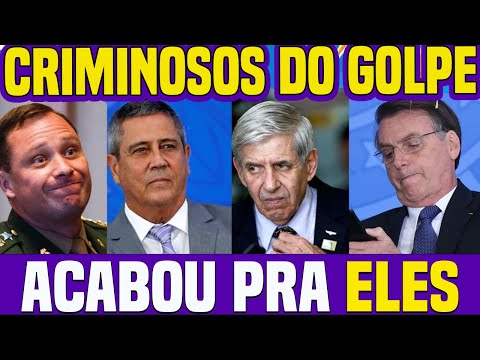 🚨 ACABOU PRA ELES 🚨 TODO MUNDO EM PÂNICO, BOLSONARO, BRAGA NETO, MAURO CID E GENERAL HELENO‼️