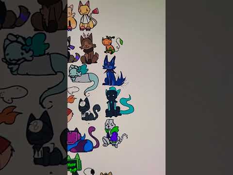 I LOVE THE NEW TOONS 🤍 #digitalart #ibispaint #dandysworld