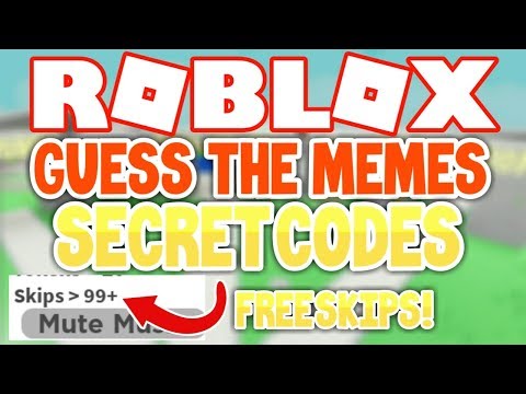 Roblox Guess The Meme Codes 07 2021 - all memes in guess the memes roblox