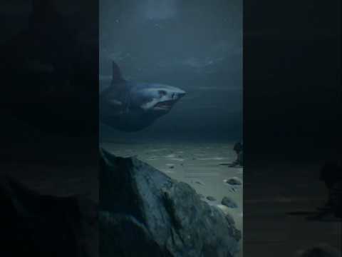 World's Largest Megalodon Shark 😨 By Wild Adventures