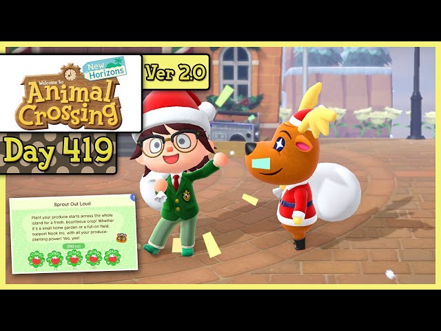 Animal Crossing: New Horizons - Day 419 - Toy Day 2021!