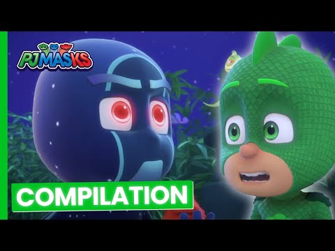 Night Ninja's Sneaky Plan Foiled! | Compilation | PJ Masks