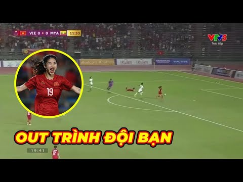 🔴U20 Nữ Việt Nam - U20 Nữ Singapore | Pha Đi Bóng Thần Sầu Của Thanh Nhã