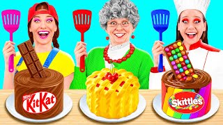 Reto De Cocina Yo vs Abuela | Guerra de Cocina de PaRaRa Challenge