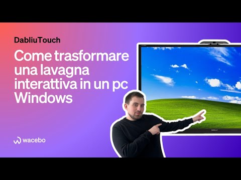 DabliuTouch / come trasformare un monitor interattivo in un pc con il nostro Windows OPS