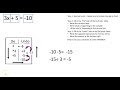 Solving Two Step Equations with the Do Undo Method