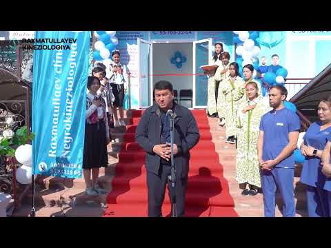 NAMANGANDA "RAXMATULLAEV CLINIC NEYROKINEZIOLOGIYA" OCHILISH BO'LIB O'TDI Tel: 972533204 - 507063204