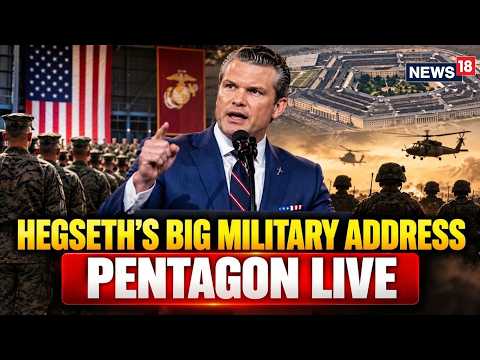 LIVE: Pete Hegseth Announces 20% Military Leadership Cut | State Of The Force | US-Iran War | Hormuz