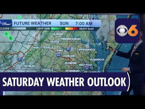 Richmond news and weather update for Saturday, July 25, 2026