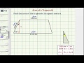 Trapezoid Area and Conversion Problems