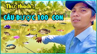 Đại Chiến 1Giờ Câu Dính Được 100Con Cá Sẽ Thắng 3Triệu |ATK