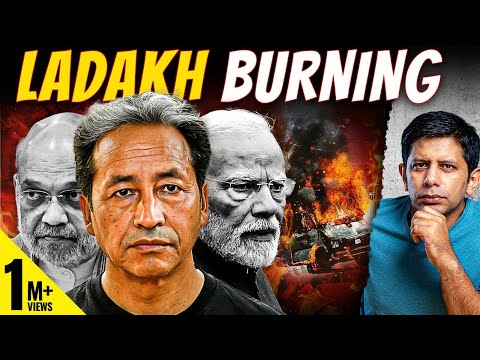 Who Set Ladakh On Fire? | Conspiracy By Sonam Wangchuck Or Apathy Of BJP Govt? | Akash Banerjee