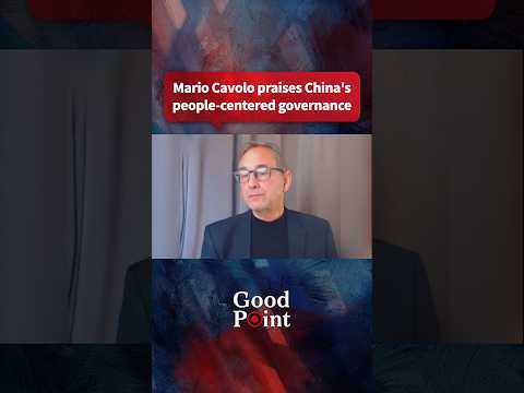 Mario Cavolo praises China's people-centered governance