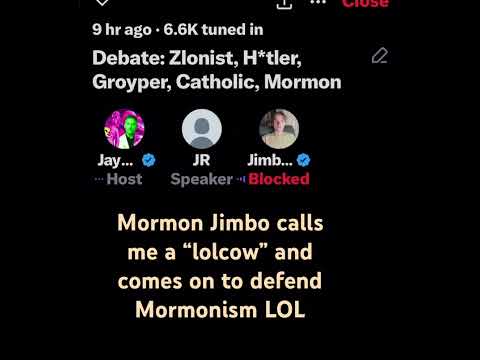 Mormon Jimbo Calls in to Defend Mormonism and Melts Down