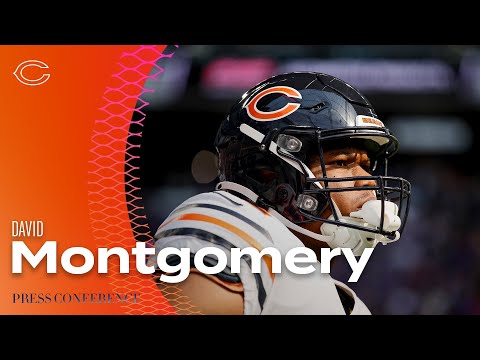 David Montgomery: 'We will get better' | Chicago Bears video clip