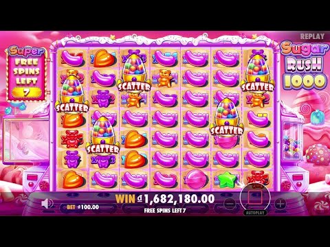 SLOT OYUNLARI ⚡ SUGAR RUSH 1000 KASAYI FENA KATLADIK REKOR | #slot #sugarrush #sugarrushpragmatic