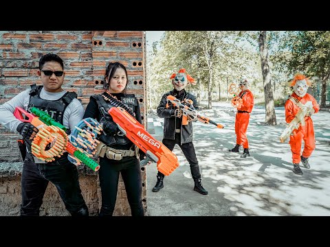 LTT Films : SEAL X Team's Greatest Mission Nerf Guns Fight Tiger Mask Will They Outwit the Boss?