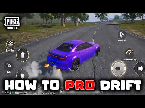 HOW TO PRO DRIFT in PUBG MOBILE (new update)