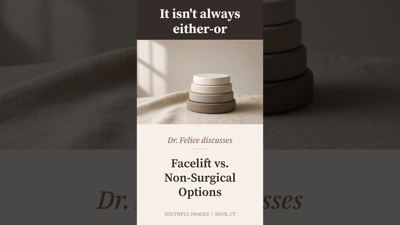 Discussion on facelift and non-surgical options