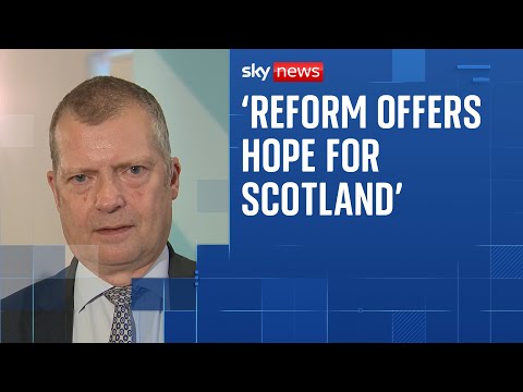 Reform UK offers 'hope for Scotland' says defector Graham Simpson