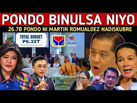 BINULSA NIYO ANG BUDGET! 27.6 BILLION PONDO NI TAMBA NADISKUBRE NI IMEE MARCOS?