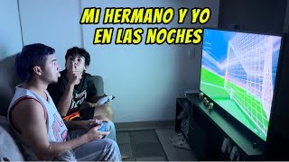 MI HERMANO Y YO EN LAS NOCHES 😬🏠 ~ FAMILIA VECAOS