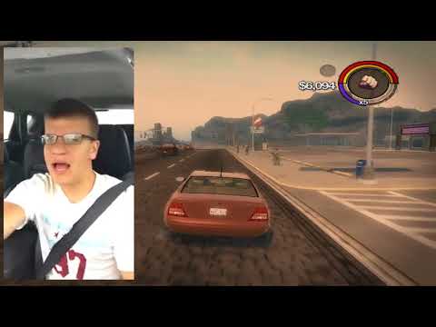 singing car crash man... the real footage