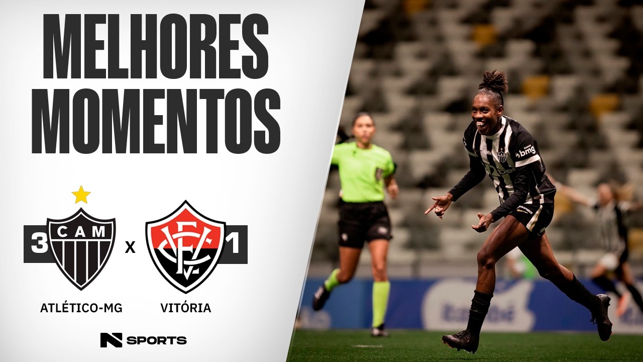 ATLÉTICO-MG 3X1 VITÓRIA-BA | COPA DO BRASIL FEMININA 2026 | 3ª FASE | MELHORES MOMENTOS
