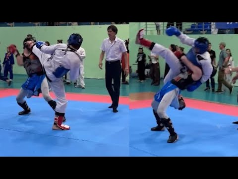 Taekwondo Fighter Goes Berserk VS MMA, Regrets