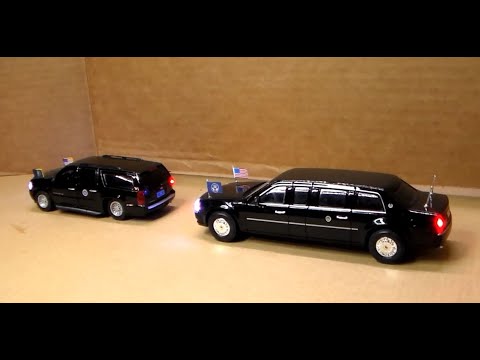 Custom-Lit Presidential Motorcade Cars
