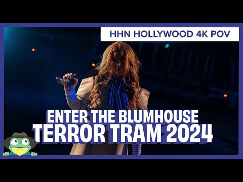 Terror Tram: Enter the Blumhouse Full Walkthrough | Halloween Horror Nights Hollywood 2024