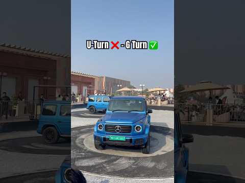 G Wagon 🚀( G Turn ) Feature 🔥 #gwagon #mercedes #ytshorts #shorts