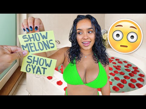 LETTING MY FIANCE DECIDE OUR BATH TUB DATE! *Gets Juicy*